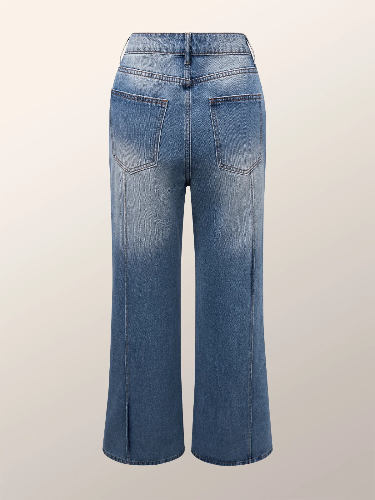 Daily Denim Regular Fit Plain Casual Jeans
