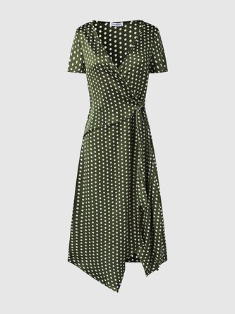 Polka Dots Weaving Dress