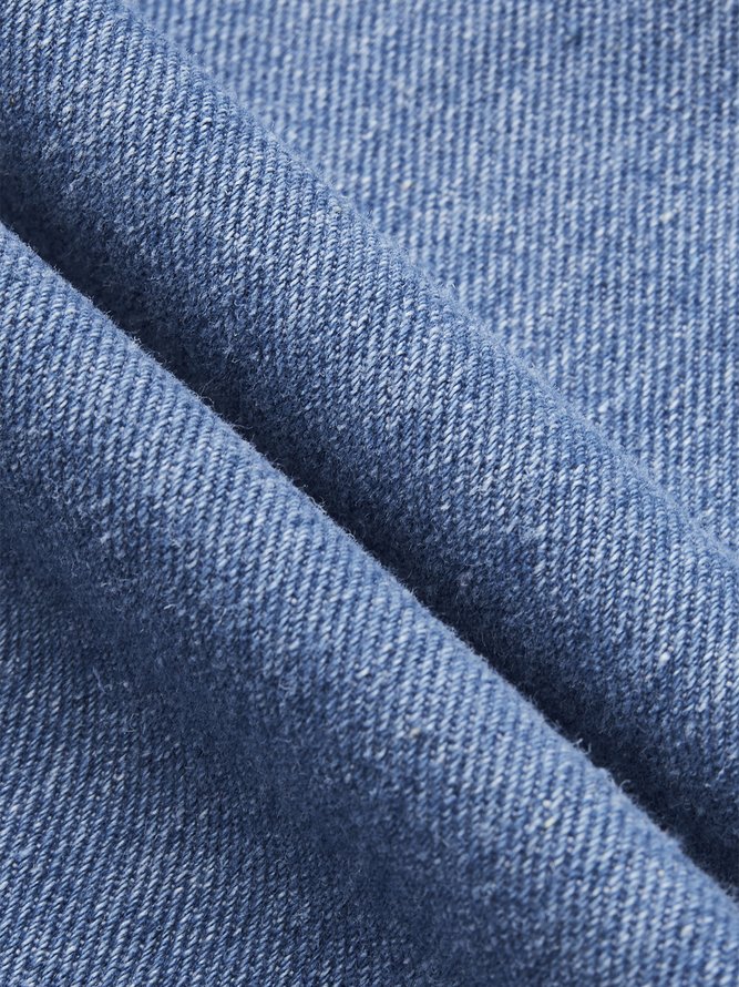 Denim Plain Urban Jeans