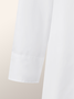 Shirt Dress Long sleeve Plain Simple Dress
