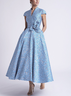 Elegant Regular Fit V Neck Dress & Party Dress